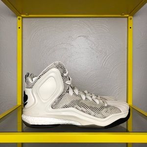 Adidas D Rose 5 Boost OG White Shoes Men’s 10 NEW